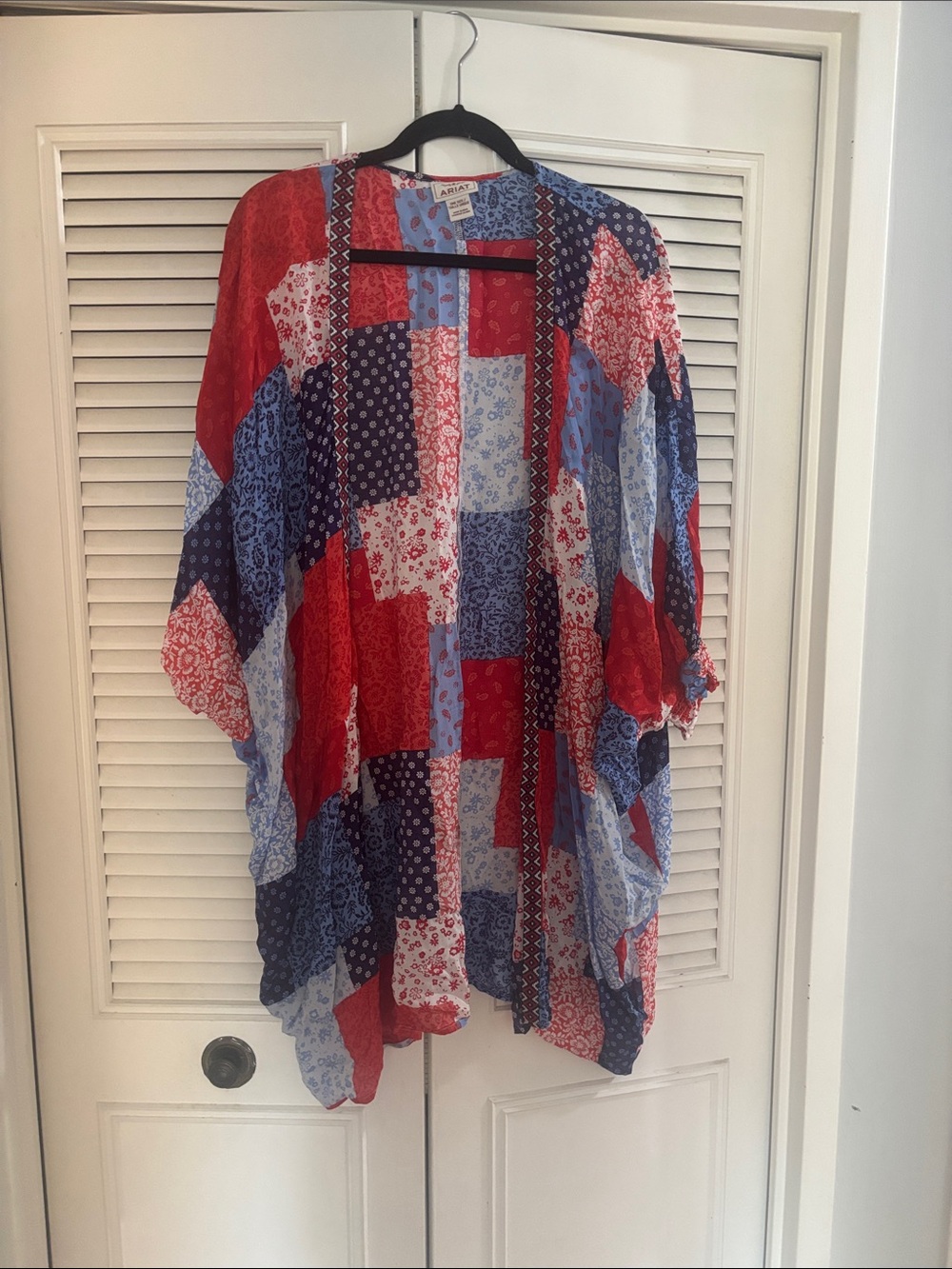 Ariat Patchwork Open Kimono